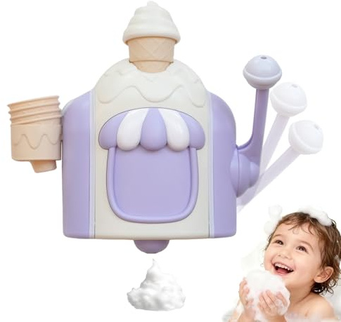 Kids Bathtub Toys,Fun Interactive Water Game,Bathtub Bubble Machine Toy - for 2-5 Years Old Kids Boys Children Christmas Birthday Bathroom Home Indoor