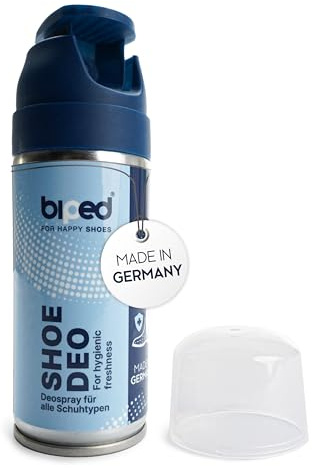 biped SHOE DEO skospray antibakteriell – neutraliserar lukt och svett – för sport arbete och vardag 100 ml – tillverkad i Tyskland z3001