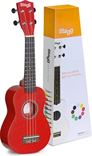 STAGG US-RED Sopran-Ukulele
