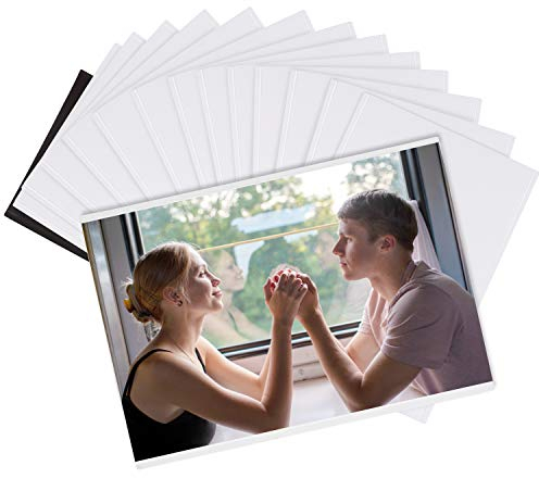 BELLE VOUS Pack de 14 Set Marco de Fotos Magnético Transparente para Refrigerador - Portafotos 10x15 cm - Marcos de Fotos Collage para Nevera y Superficies de Metal