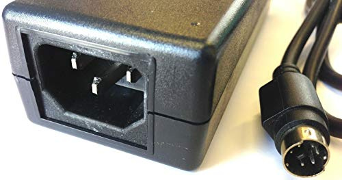 Cargador ESP Ladegerät Netzteil Adapter 12V 5V 2A 6 Pin DIN Pines Kompatibel mit Ersatz für Externe Festplatte External Hard Drive Ersetzt Ladekabel Netzadapter Netzkabel Replacement