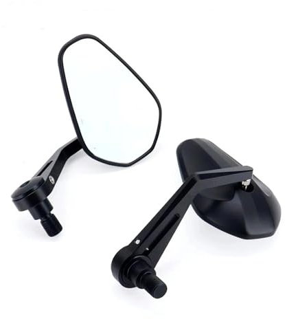 SAMWDK Lenkerendenspiegel Für MT-07 Für MT-09 Für MT10 Für FZ1 FZS1000 Für TMAX530 Für TMAX500 Motorradgriffspiegel Lenkerendenspiegel Rückspiegel Lenkerendenspiegel Rückspiegel Motorrad