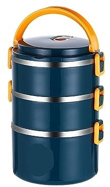 CHDWEY Fiambrera térmica Lunch Box Picnic Camping Leakproof Insulation Food Storage Container Portable Bento Box