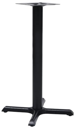vidaXL Bistrotisch-Gestell Schwarz 56x56x72 cm Gusseisen, Tischgestell, Tischfuß, Bistrotisch Bein, Tischgestelle, Tischfüße, Bistrotisch Beine