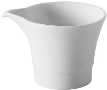 Salsiera per sugo ﻿ Salsiera in ceramica bianca da 1,7 OZ Salsiera in porcellana senza manico Salsiera in ceramica bianca da 1,7 OZ per salse e crema
