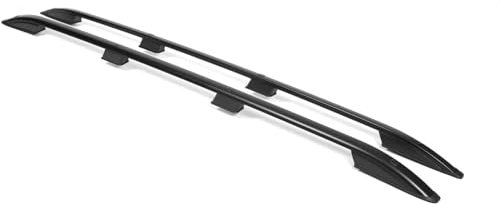 QHuaL 2 Stück Auto Dachreling für VW T5 T6 T6.1 SWB 2003-2022, Aluminium Fahrradträger DachträGer Dachboxen Dachreling, Dachbügel Zubehör