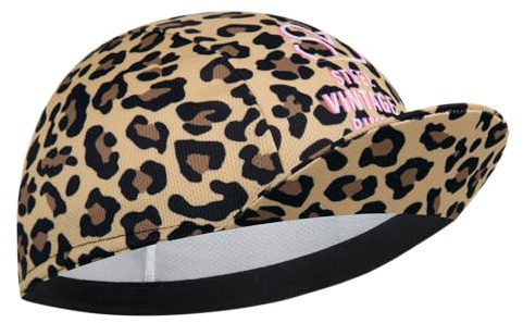 Corsehild Cycling Cap with Sun Visor, Lightweight Polyester Bike Hat for Men & Women, Breathable Under Helmet Design for Road Biking & Outdoor Sports