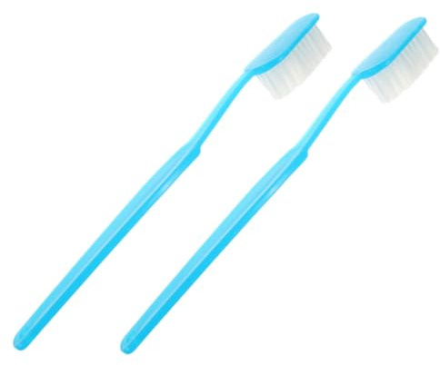 MUCKLILY Spazzola per Doccia Corpo 2 Pezzi Setole Morbide in Abs e Floccaggio, Resistente e Confortevole, per Pulizia e Scrub Corpo Sotto la Doccia