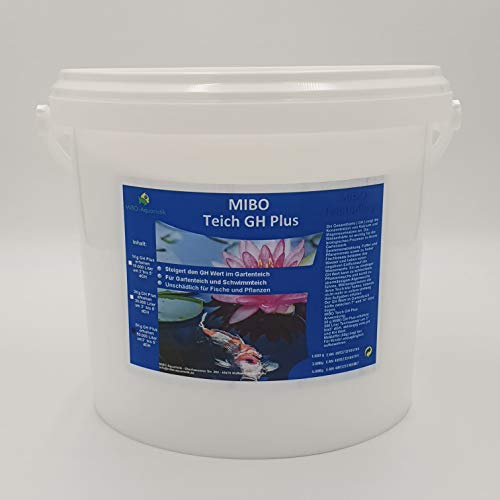 MIBO GH Plus 5kg erhöhen 50.000 Liter Gartenteichwasser um 3° bis 5° DGH
