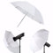 MASUNN 43 Pulgadas Fotografía Video Studio Difusor Flash Traslúcido Suave Paraguas Blanco Reflector