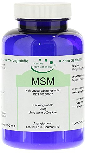 MSM PULVER 99,9% 250 g Pulver