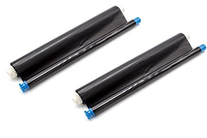 vhbw 2er-Pack Thermo-Folien kompatibel mit Panasonic KX-FC 226 Fax-Drucker | Kompatible Thermorollen 30 m ohne Chip