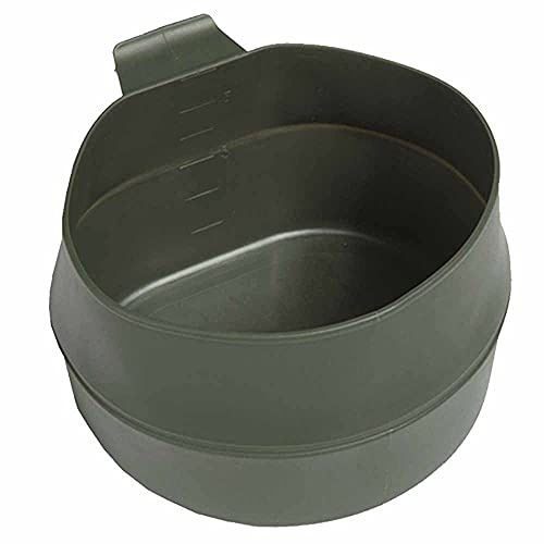 Vikbar kopp Fold-A-Cup 200 eller 600 ml från WILDO hopfällbar kopp campingmugg campingmugg vikbar