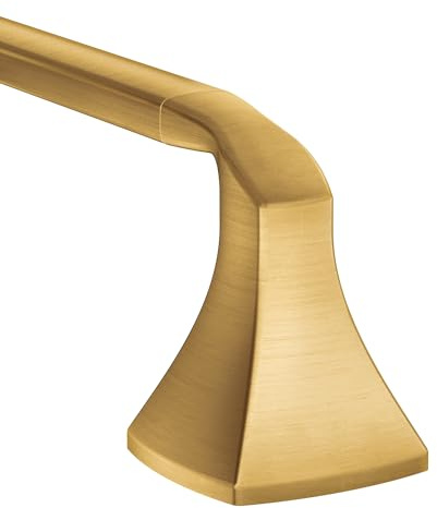 Moen Voss Brushed Gold 24-Inch Bathroom Towel Bar, YB5124BG