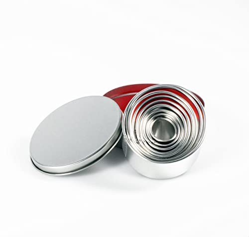 Kerafactum Moulesptisserie ovales pour biscuits, cookies, emportepices ufs, 9 formes te gteau, moule et bo de rangement - 9 formes pour pâte à gâteau