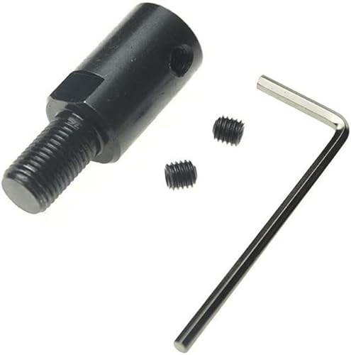 CHANCS Portabrocas de rosca 1/2-20UNF Diámetro interior de la varilla de conexión 5mm Portabrocas en miniatura Accesorios para taladro eléctrico