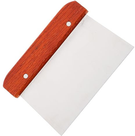 BESTonZON Grattoir à Pâte De Cuisine Coupe-pâte à Surface Lisse Accessoire De Pâtisserie