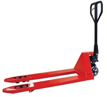 Transpalette Manuel Stockman AC25CBVEL capacité 2,5 tonnes 1150x520mm Roues directrices Caoutchouc et boggies polyuréthane STOCKMAN