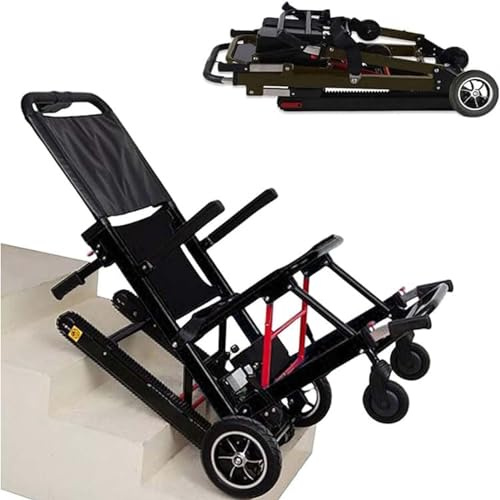 MAYFABD Elevadores De Escaleras Eléctricos Silla para Subir Y Bajar Escaleras Sin Esfuerzo Salvaescaleras para Personas Mayores Silla De Ruedas Eléctrica Plegable Movilidad