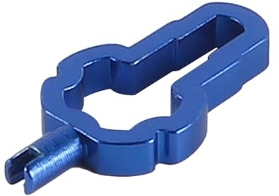 Laroal Llave extractora de núcleo de válvula de Bicicleta, Herramienta de reparación de núcleo de válvula de Bicicleta Multifuncional 4 en 1
