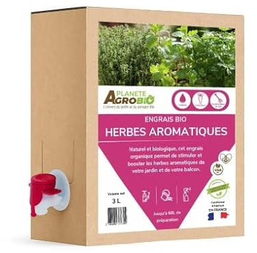 Engrais bio 2.5-2.5-5.0 herbes aromatiques 3L