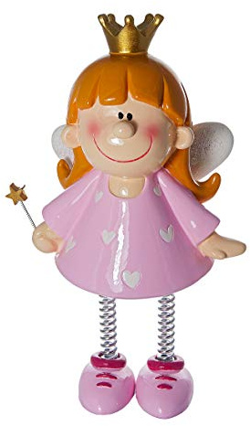 Mousehouse Gifts Rosa Fee Prinzessin Kinder Spardose für Mädchen