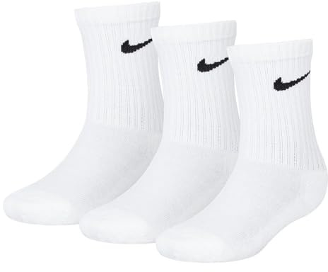 NIKE Unisex Kinder Basic Pack Crew 3pk Socken (1er Pack)