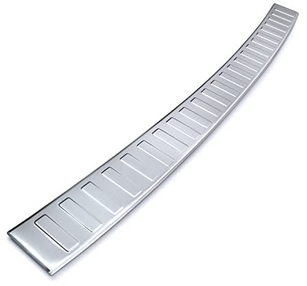 tuning-art BL1037 Protector de Borde de Carga de Acero Inoxidable para Volkswagen T7, Color:Plata