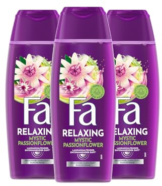 Fa Pflegendes Duschgel Mystic Moments mit dem edlen, verzaubernden Duft von Passionsblüten, 3x 250 ml