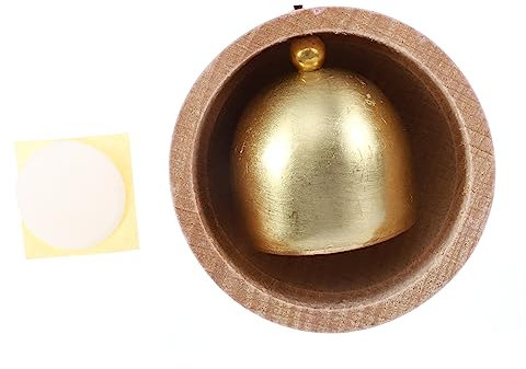 MAGICLULU Wooden Wind Chime Door Entry Chime Welcome Wind Housewarming Vintage Antique Shopkeepers Bell Over The Door Shopkeepers Home Accents Decor Picture Household Copper