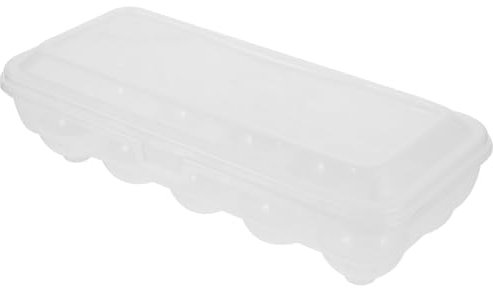 Cabilock Huevera para Refrigerador Organizador de Plástico Huevera de Gran Capacidad para Refrigerador Contenedor para Huevos Organizador de Contenedores de Plástico