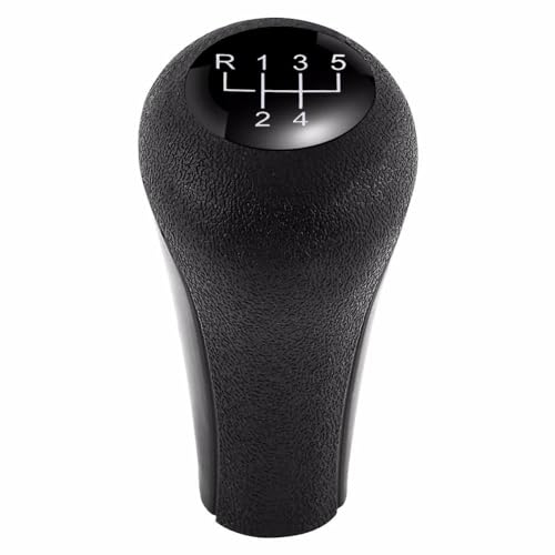 Perilla Cambio Marcha Negro 5 velocidades Manual Auto coche para para E28 para E30 para E34 para E36 perilla palanca cambios cabeza palanca cubierta perilla cambio cabeza manija palanca cambios coche