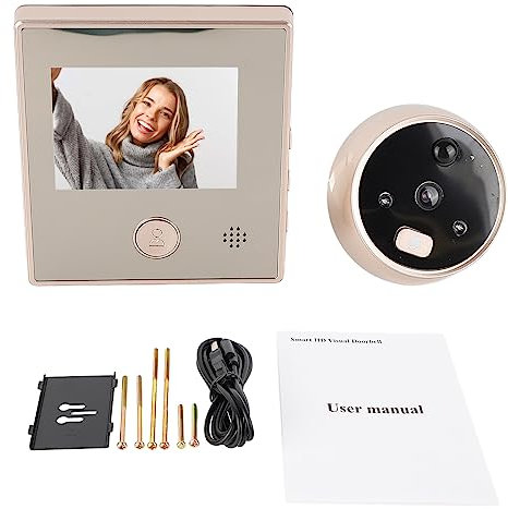 Wi - Fi Enabled Security Video Doorbell – Face Recognition, Remote Monitoring, for Home and Office