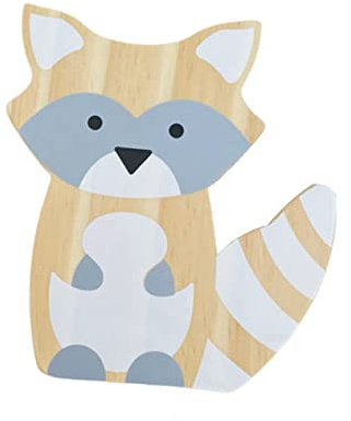 DECHOUS Wooden Fox Ornaments for Boys and Girls Decor Unique Decoration for Table Ornament Decorative Table Stand Cute Desk Decor