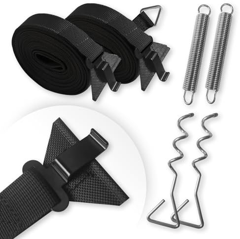 Dulepax Sangle Anti-tempête pour Auvent de Camping-Car, Kit de Fixation Store Banne Universelle de Tente, Caravane et Tendeurs, Accessoire Camping Car