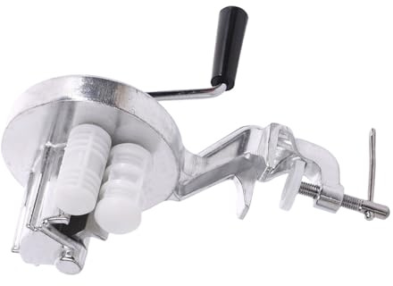Máquina manual para hacer pastas con manivelas de mano con múltiples moldes, herramienta de prensa de fideos para pastas caseras