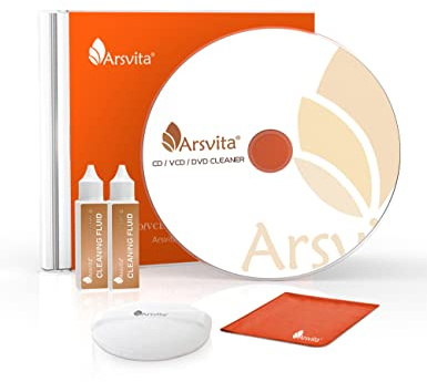 Arsvita Laser Lens Cleaner Disc Cleaning Set ARCD-04