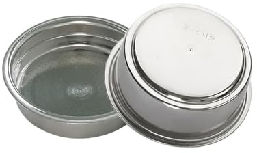 Filtro for caffè pressurizzato a doppio strato da 51 mm, tazza for filtro riutilizzabile for caffè in acciaio inossidabile, pressurizzato e poroso for portafiltro(51MM 2-Cup)