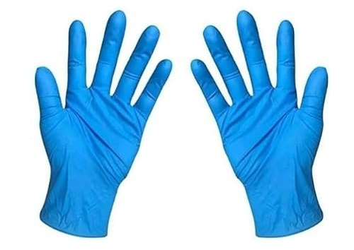 PBHOVIITG Guantes desechables de nitrilo for niños, látex, gruesos, for la escuela, limpieza del hogar, goma azul, 100/40/20 unidades(40pcs,Xs)