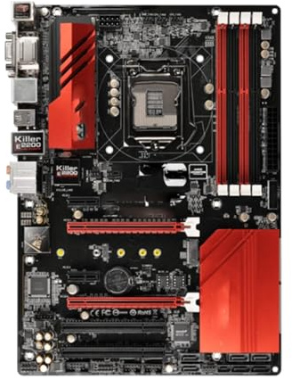Placa Base Placa Base Fit For ASRock Z97 Killer LGA1150 Compatible con i7-4790K, i7-4770K, i5-4690K, i5-4670K, CPU DDR3 de 3200 MHz, 2 x M. HDMI, ATX