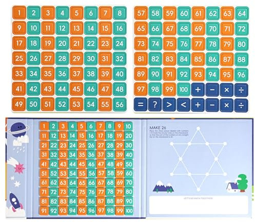 Generisch Mathe Lernspiele - Pädagogisches Lernspiel Für Vorschulkinder - Kognitives Lernspiel Reisespiel Für Kinder Ab 3 Jahre Mädchen Junge Vorschule Kindergarten