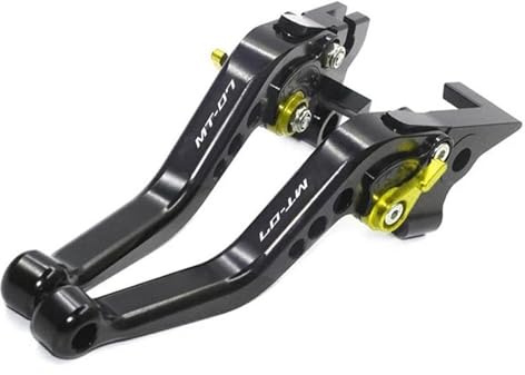 Moto Freno Manija Manetas De Freno Y Embrague Para Motocicleta Para Yamaha MT-07, MT07, FZ-07, FZ07 (2014-2021). Manillar Ajustable En Seis Niveles Palanca Maneta Embrague(Color 9)