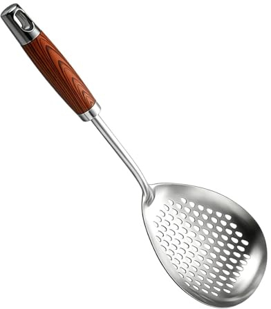 Cucchiaio per schiuma da cucina, multiuso, multiuso, strumento per friggere, per cuochi amatoriali, friggere pollo, patatine fritte, , wantan