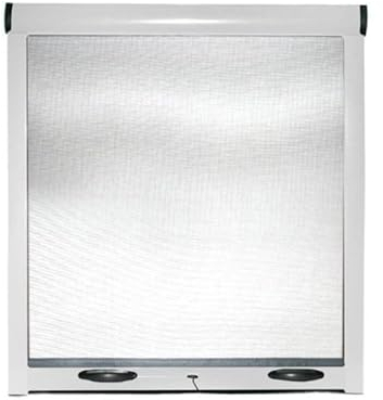 EASY UP Reduzierbares Insektenschutzrollo für vertikales Fenster Weiß 60x150 cm