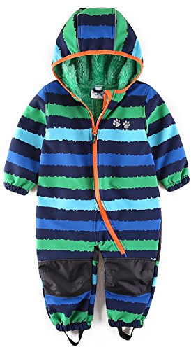 umkaumka pojkar snö overall softshell overall softshell kostym vattenavvisande vindtät fleece blå 104