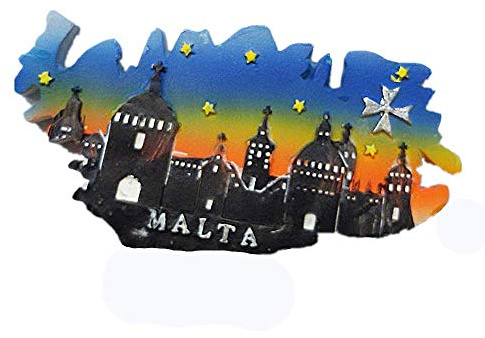 Malta magnete frigo 3D souvenir regalo casa e cucina decorazione adesivo magnetico, Malta frigorifero magnete collezione