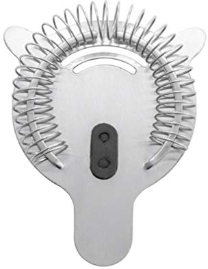 Hawthorne Cocktail Strainer Stainless Steel Strainer for Professional Bartenders and Mixologists and Cocktail DIY Supplies