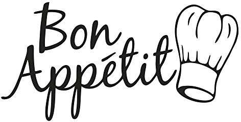 Autocollant mural en vinyle amovible avec citation en français pour cuisine, salle à manger, salon, bureau, maison, fenêtre, porte