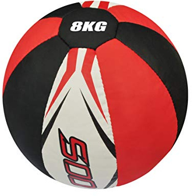 Bounce Ball for Strength, Medicine Ball with Strong Grip, Weight Balls for Crossfit Strength & Conditioning Exercises, Available in 1, 8, 10 & 12KG Weight (8)