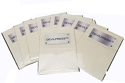 50pcs Rosin Press Parchment Paper Reusable 20x30cm Pre Cut Sheets for Great Yeild by Devilpress